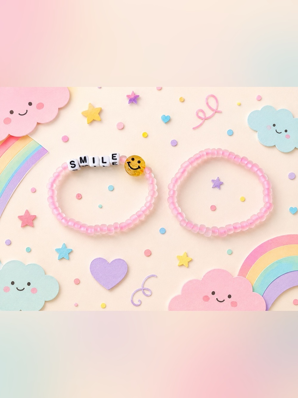 Smile Bright Kids Bracelet Set 6”